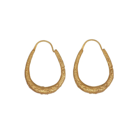 gold-plated Jug Earrings