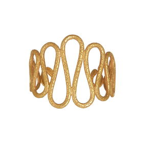 gold-plated Sinusoid bracelet