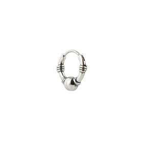 Single earring "ubud" made of stainless steel