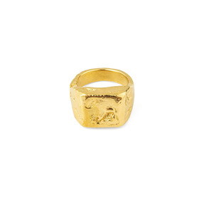 gold-plated Roman Signet ring