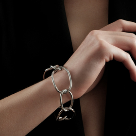 Silver Link Bracelet