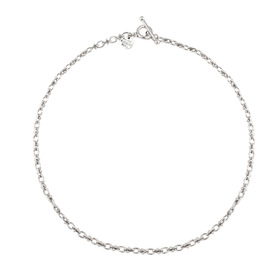 Alba necklace with silver coating