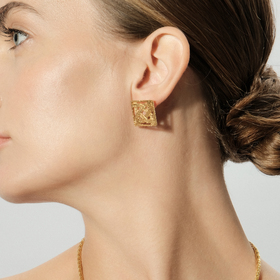 Gold-plated Tatev Earrings