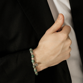 Denis bracelet with silver coating