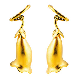 Gold-plated MOLLY EARRINGS