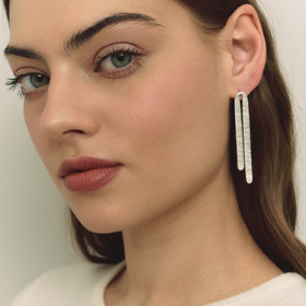 Sioux Earrings with silver coating