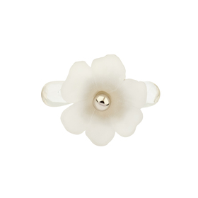 White flower ring 3