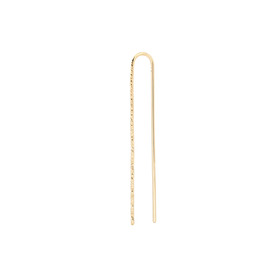 Gold plated daphne earring