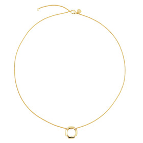 Gold-plated Kimberlit necklace in silver