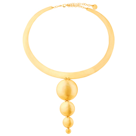Gold-plated GLADIATRIX necklace