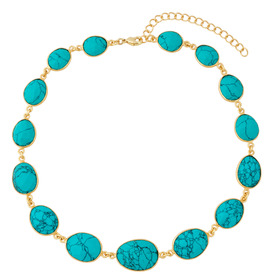 ALEXANDRIE necklace with turquoise