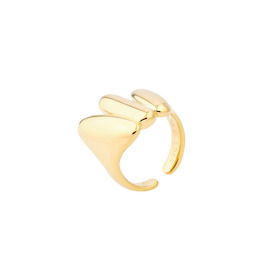 Gold-plated Aya ring