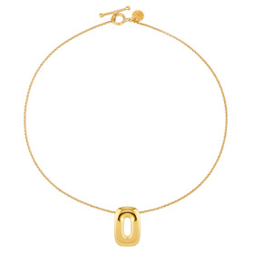 Gold-plated Nicol necklace