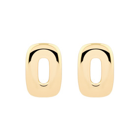 Gold-plated Nicol Earrings