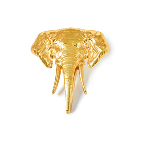 Gold-plated Elephant ring