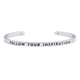 FOLLOW YOUR INSPIRATION bracelet