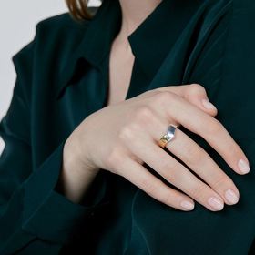 Colby laiton Bicolor Ring