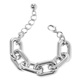 Large link chain bracelet
