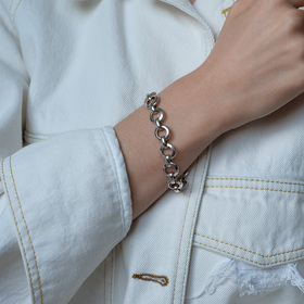 Silver Alyssa Chain Bracelet