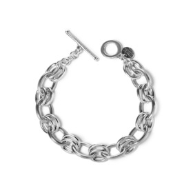 silver chain bracelet alyssa