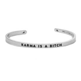 karma is a bitch bracelet