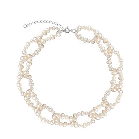 pearly chain necklace