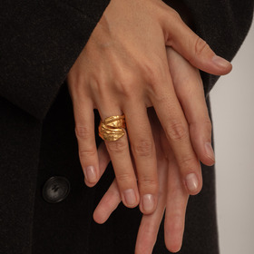 Gold-plated Fortune Ring