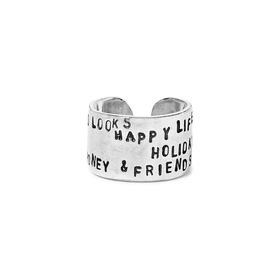 Silver Good Luck Ring