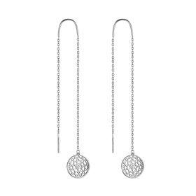 TIBEKA broach earrings made of silver