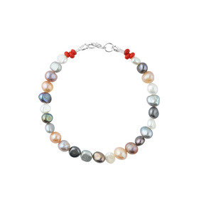 Colored Pearl Bracelet