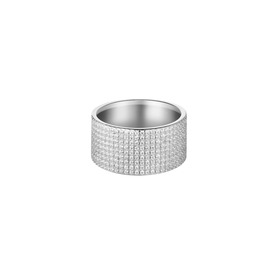 silver disco ring