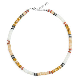 Tundra necklace made of natural stones