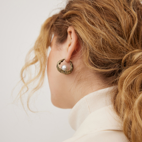 NASCITA DI VENERE earrings with pearls