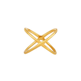gold-plated x ring