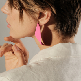 Geometric 3D earrings