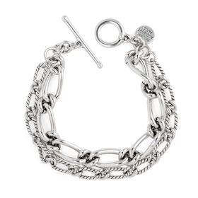Kaya bracelet with silver coating