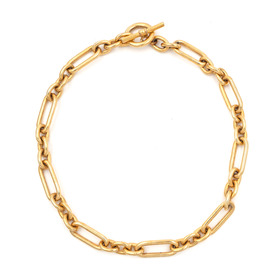Gold-plated Georgina necklace