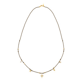 Gold-plated LIBERTY DIWALI necklace