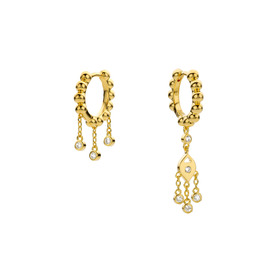 Gold-plated DANCING QUEEN Earrings