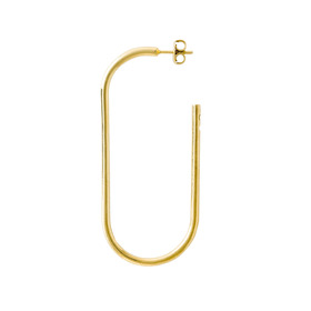 xxl gilded link earring