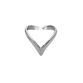 silver flange ring checkmark