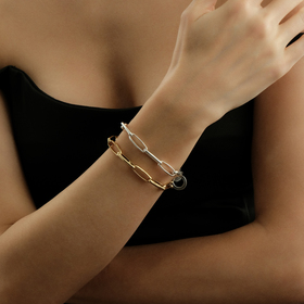 Gold-plated Della chain Bracelet