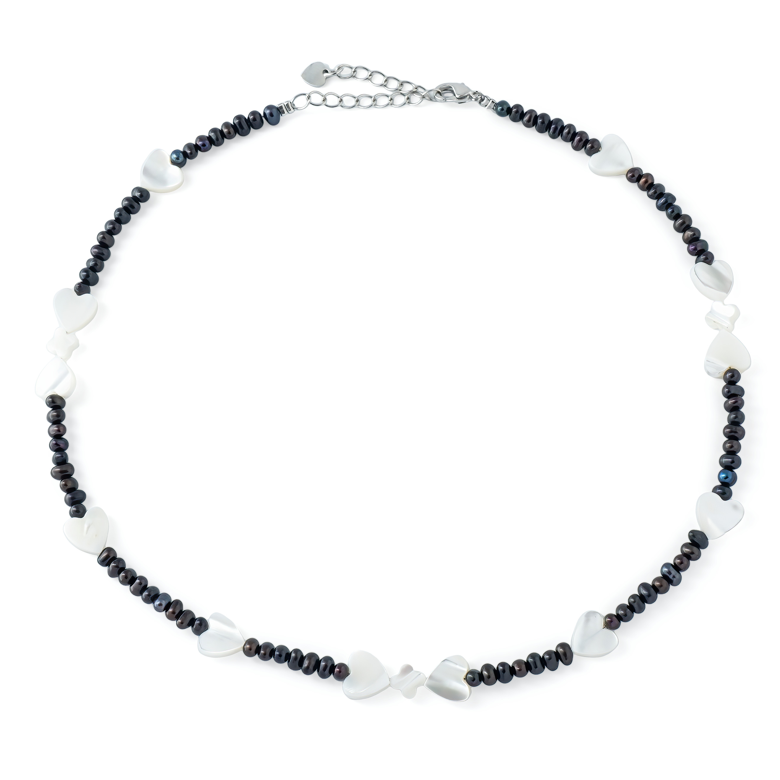 Black pearl sale necklaces