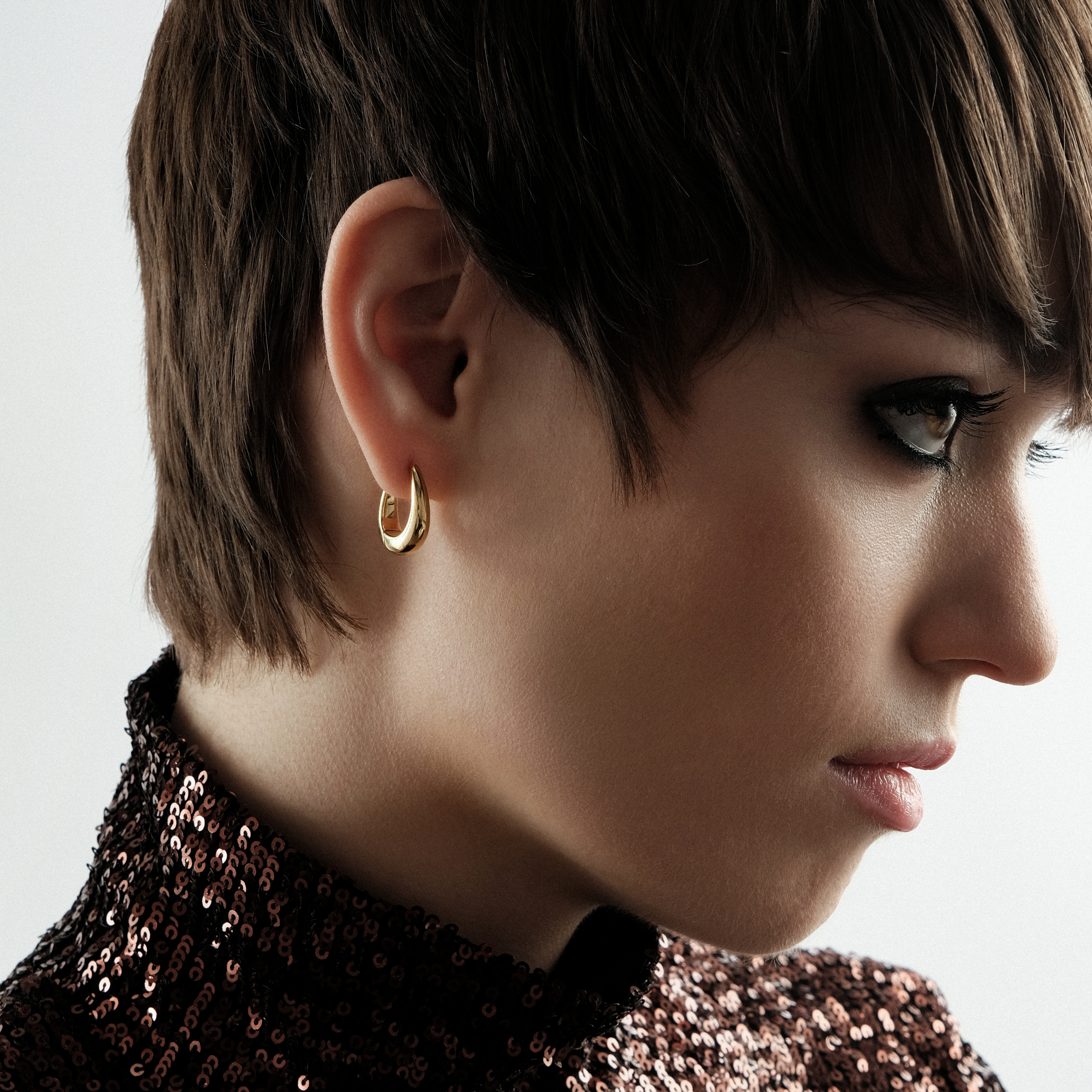 Liz hoops sale gold