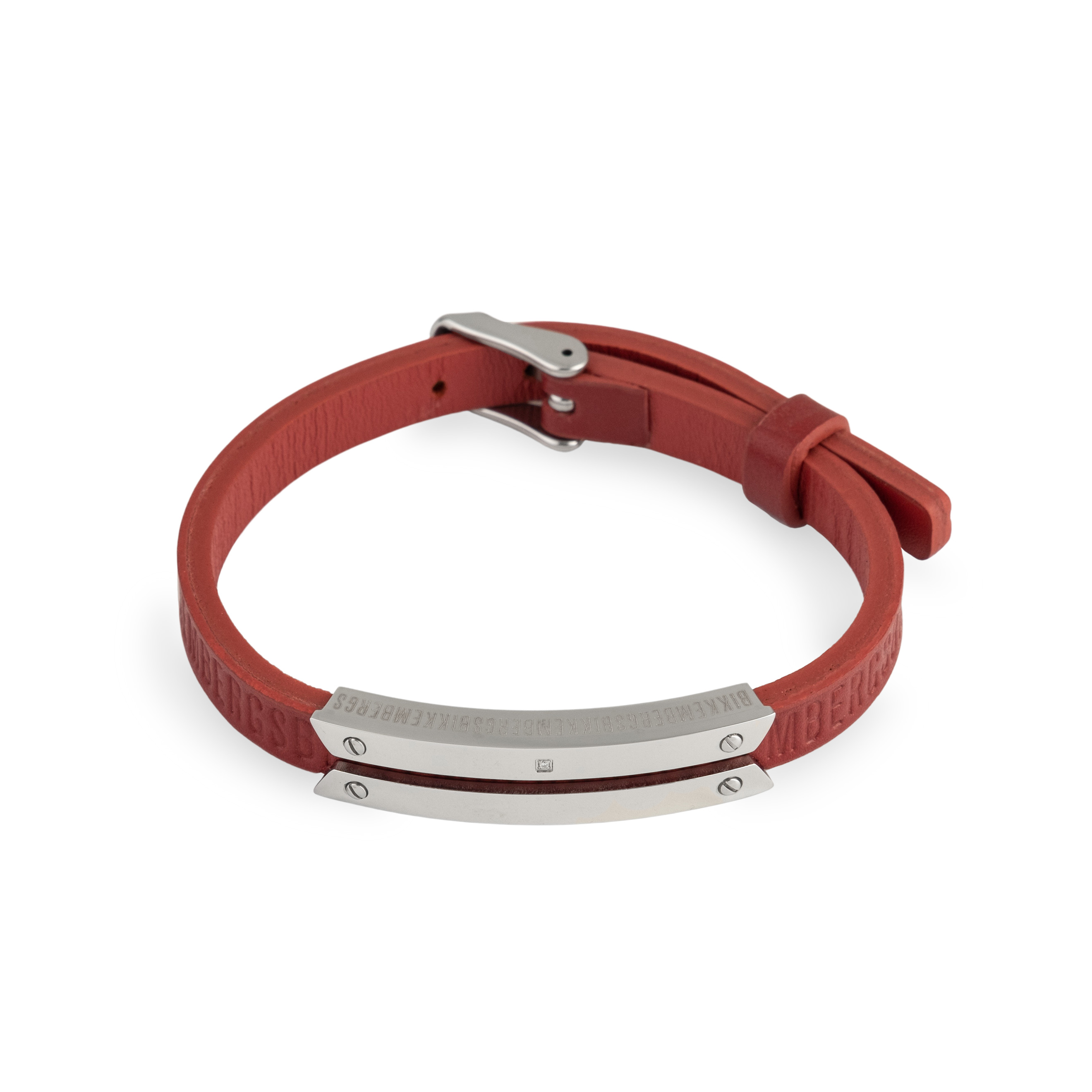 Red Bikkembergs Bracelet buy at Poison Drop online store SKU 47229