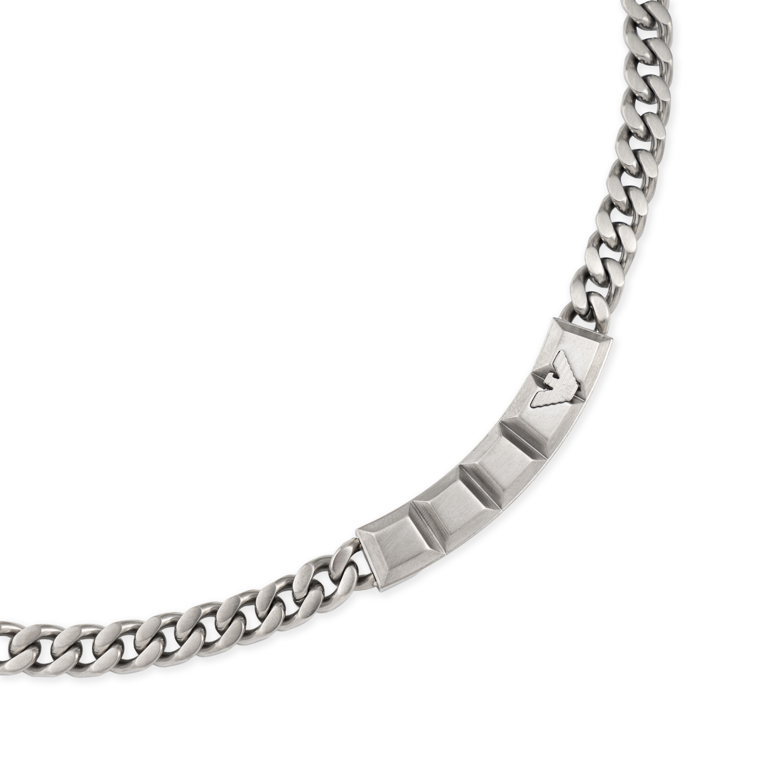 Armani hot sale silver chain