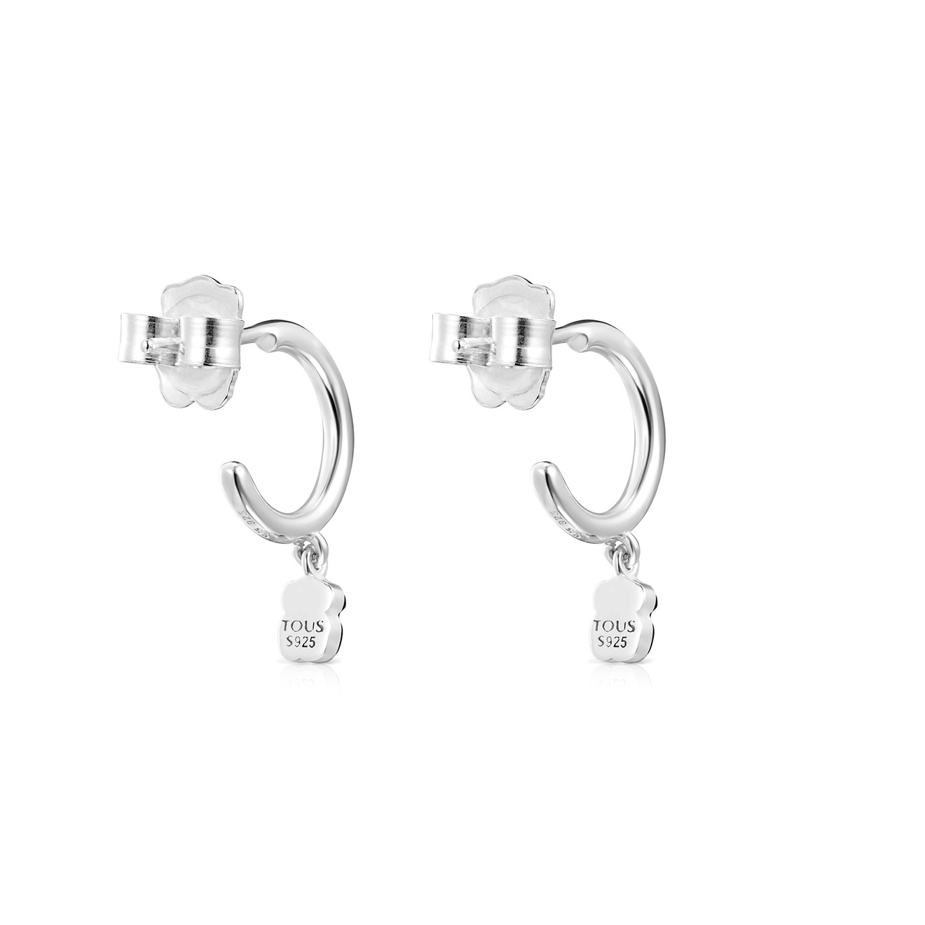 Tous mini hot sale onyx earrings