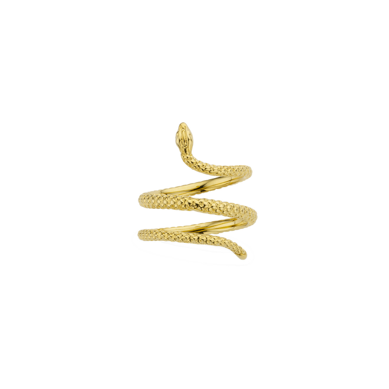 gold plated snake ring lovely serpiente buy at Poison Drop