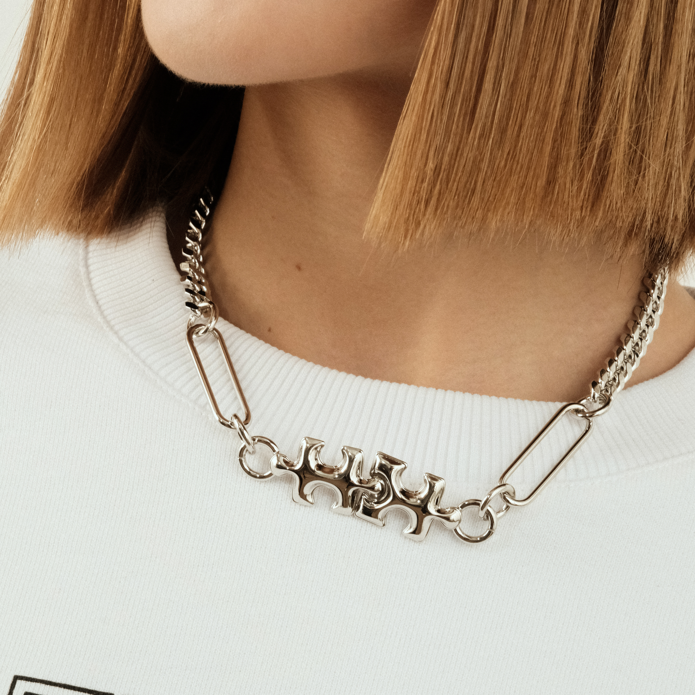 Lock on sale necklace brandy