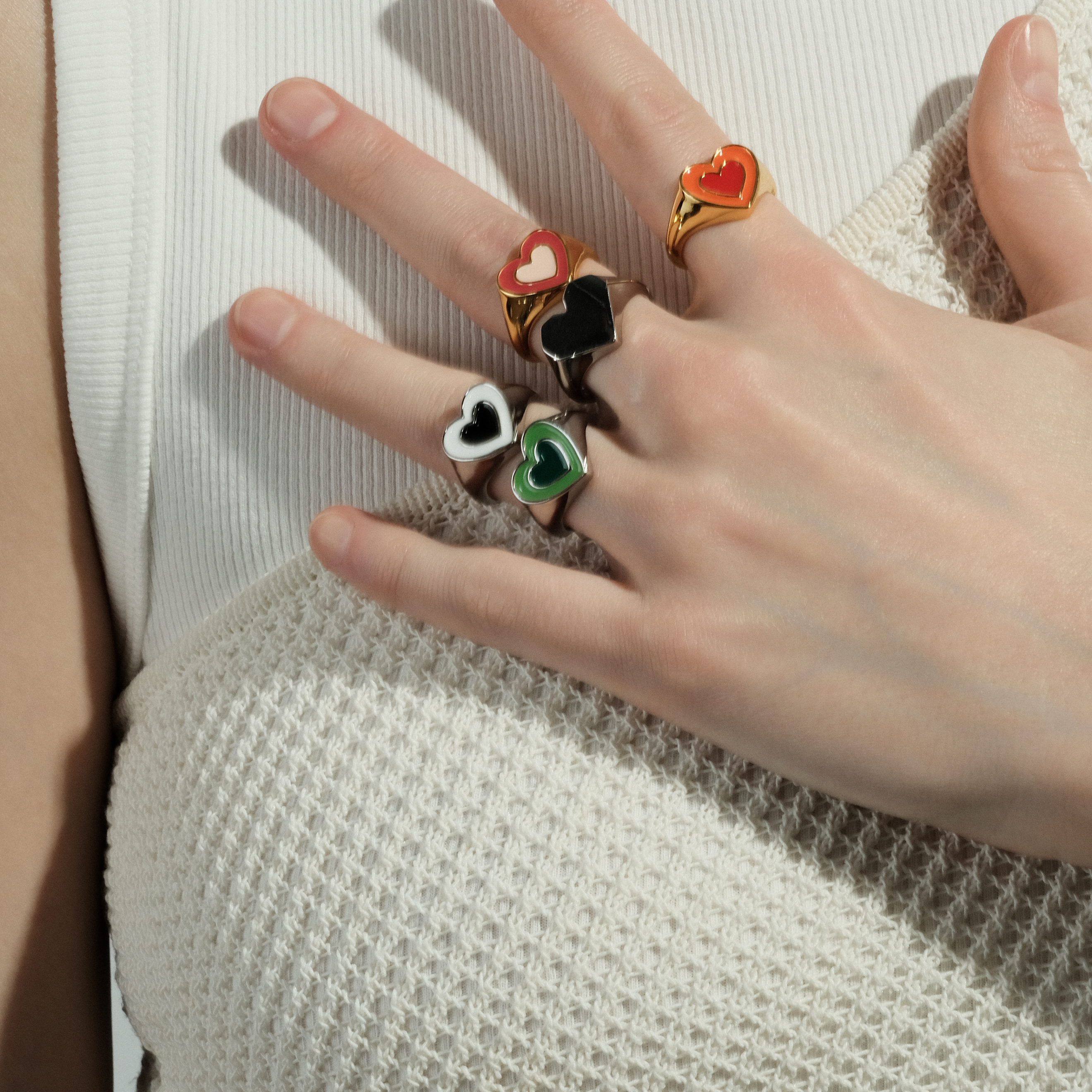Swarovski lucky goddess hot sale ring